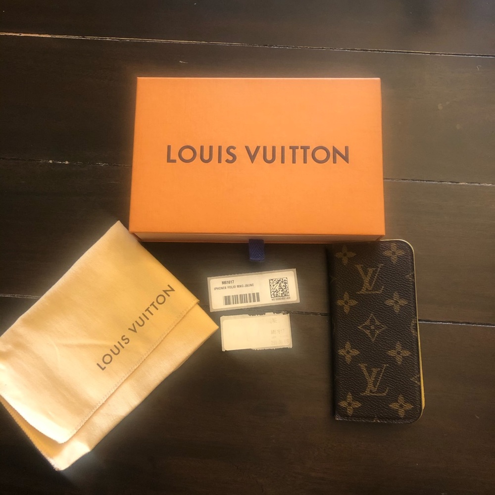 Louis Vuitton iPhone 6 Folio monogram Juane